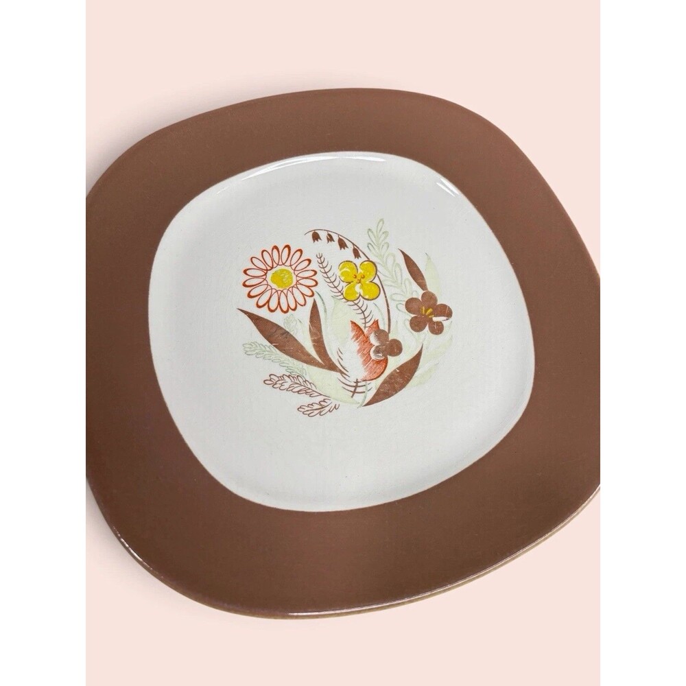 50s Era Retro Set of 3 Vintage Harmony House Nassau Plates Taylor Smith Taylor